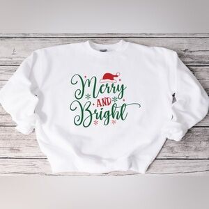 Merry And Bright Crewneck